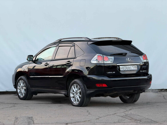 2007 Lexus RX 400h II Рестайлинг, чёрный, 1380000 рублей - вид 8