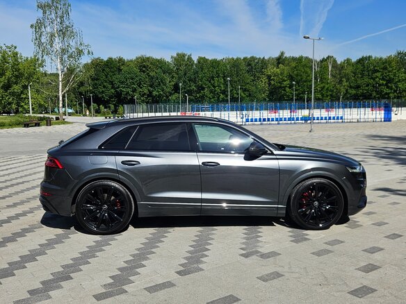 2023 Audi Q8 50 TDI I (4M), серый - вид 4