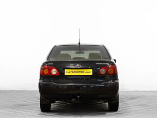 2003 Toyota Corolla IX (E120, E130), чёрный, 669000 рублей, вид 5
