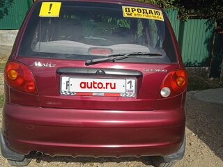 2005 Daewoo Matiz I Рестайлинг, красный, 400000 рублей, вид 3