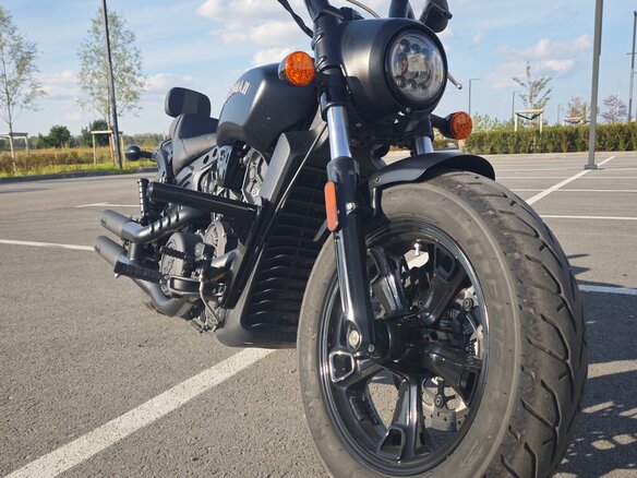 2023 Indian Scout Sixty, чёрный, 1470000 рублей - вид 7
