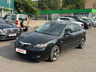 2007 Mazda 3 I (BK) Рестайлинг, чёрный, 349000 рублей, вид 1