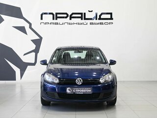 2012 Volkswagen Golf VI, синий, 680000 рублей, вид 2