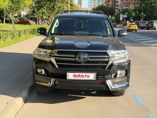 2019 Toyota Land Cruiser 200 Series Рестайлинг 2, чёрный, 8500000 рублей, вид 2