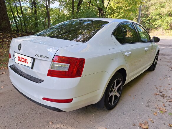 2014 Skoda Octavia III (A7), белый - вид 17