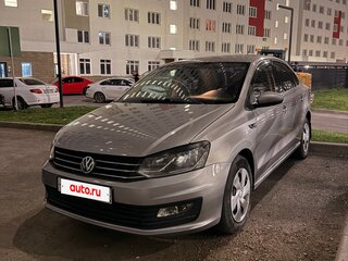 2019 Volkswagen Polo V Рестайлинг, серебристый, 720000 рублей, вид 1