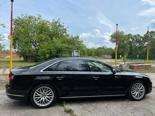 2016 Audi A8 Long III (D4) Рестайлинг, чёрный, 3100000 рублей, вид 4