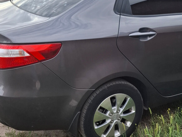 2014 Kia Rio III, серый, 950000 рублей - вид 8