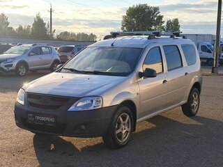 2014 Lada (ВАЗ) Largus I, серебристый, 365000 рублей, вид 1