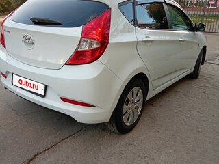 2016 Hyundai Solaris I Рестайлинг, белый, 670000 рублей, вид 5