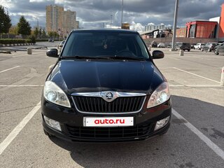 2013 Skoda Fabia II Рестайлинг, чёрный, 560000 рублей, вид 1