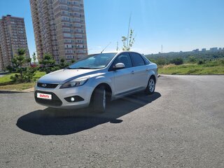 2008 Ford Focus II Рестайлинг, серебристый, 685000 рублей, вид 1