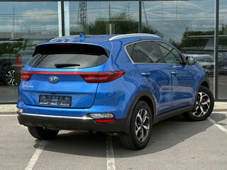 2019 Kia Sportage IV Рестайлинг, синий, 2160000 рублей, вид 2