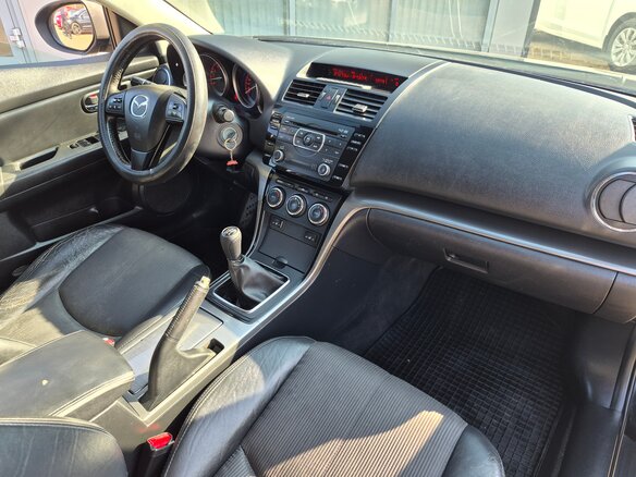2010 Mazda 6 II (GH) Рестайлинг, чёрный - вид 18