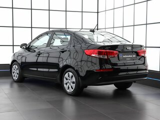 2017 Kia Rio III Рестайлинг, чёрный, 1250000 рублей, вид 4