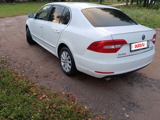2014 Skoda Superb DSG II Рестайлинг, белый, 1150000 рублей, вид 2