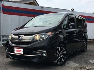 2016 Honda Stepwgn Spada V, чёрный, 1480000 рублей, вид 1