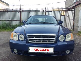 2004 Kia Magentis I Рестайлинг, синий, 380000 рублей, вид 2