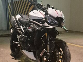 2019 Triumph Speed Triple, белый, 990000 рублей, вид 1