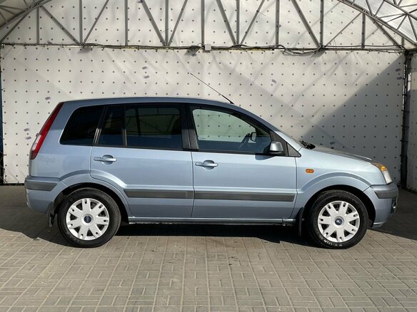 2008 Ford Fusion I Рестайлинг, голубой, 530000 рублей - вид 4
