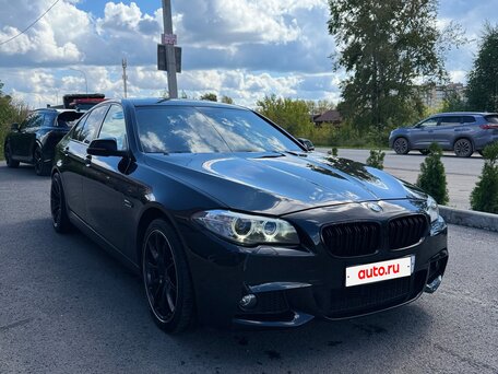 2014 BMW 5 серии 528i xDrive VI (F10/F11/F07) Рестайлинг, чёрный, 2200000 рублей, вид 3