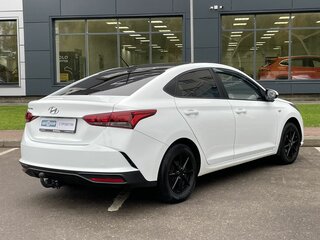 2020 Hyundai Solaris II Рестайлинг, белый, 1150000 рублей, вид 5