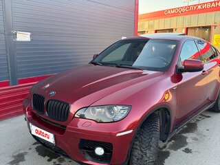 2008 BMW X6 35i 6-speed I (E71), красный, 1700000 рублей, вид 2