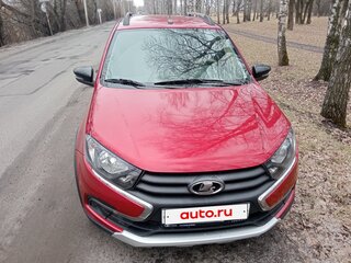 2020 Lada (ВАЗ) Granta Cross I Рестайлинг, красный, 680000 рублей, вид 2