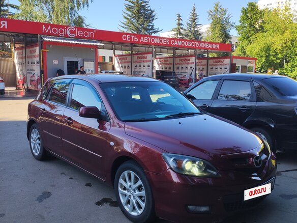 2008 Mazda 3 I (BK) Рестайлинг, красный, 600000 рублей - вид 6