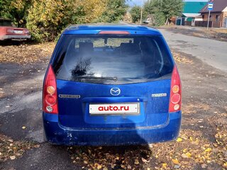 2003 Mazda Premacy I (CP), синий, 370000 рублей, вид 3