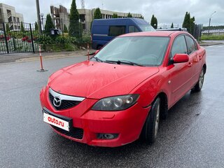 2007 Mazda 3 I (BK) Рестайлинг, красный, 220000 рублей, вид 1