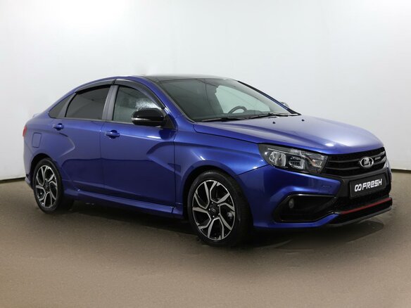2022 Lada (ВАЗ) Vesta Sport I, синий, 1777000 рублей - вид 1