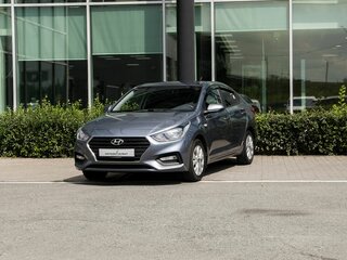 2017 Hyundai Solaris II, серый, 1120000 рублей, вид 1