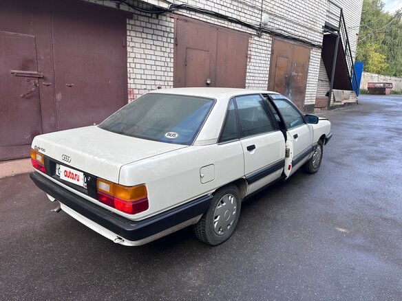 1990 Audi 100 III (C3) Рестайлинг, белый - вид 4