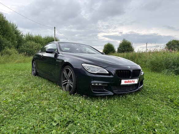 2016 BMW 6 серии 640i xDrive III (F06/F13/F12) Рестайлинг, чёрный - вид 7