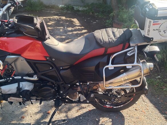 2014 BMW F 800 GS, красный, 970000 рублей - вид 11