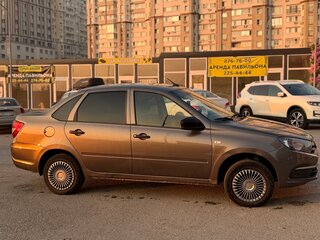 2019 Lada (ВАЗ) Granta I Рестайлинг, коричневый, 425000 рублей, вид 3