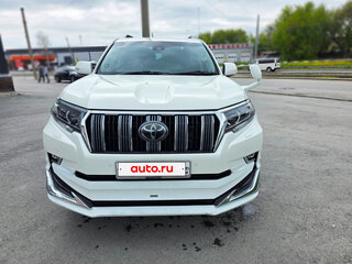 2018 Toyota Land Cruiser Prado 150 Series Рестайлинг 2, белый, 3950000 рублей, вид 3