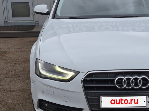 2013 Audi A4 IV (B8) Рестайлинг, белый, 1080000 рублей - вид 7