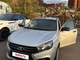 2016 Lada (ВАЗ) Vesta I, серебристый, 600000 рублей, вид 5