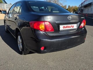 2007 Toyota Corolla X (E140, E150), чёрный, 850000 рублей, вид 2