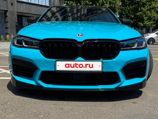 2017 BMW 5 серии 540i xDrive VII (G30/G31/G38), голубой, 4200000 рублей, вид 2