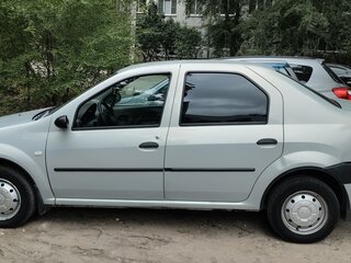 2009 Renault Logan I, серый, 310000 рублей, вид 2