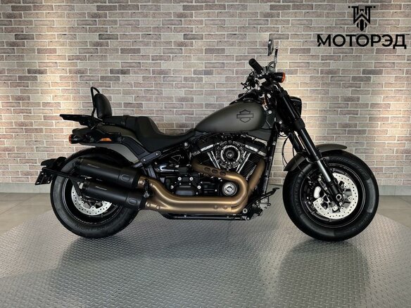 2017 Harley-Davidson Fat Bob, чёрный, 1435000 рублей