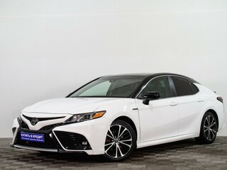 2018 Toyota Camry US Market VIII (XV70), белый, 2459000 рублей, вид 3