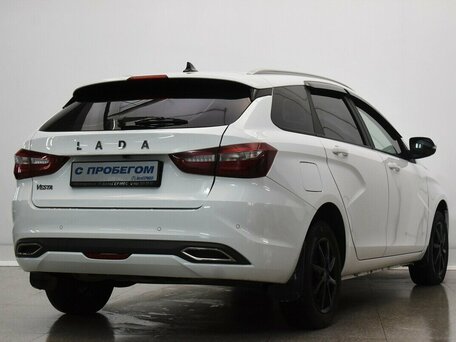 2024 Lada (ВАЗ) Vesta SW I Рестайлинг (NG), белый, 1140000 рублей, вид 4