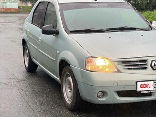 2008 Renault Logan I, зелёный, 599000 рублей, вид 3