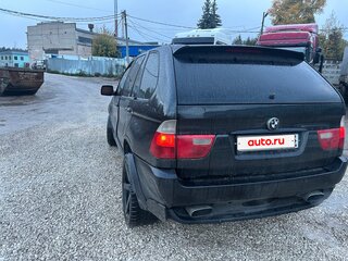 2002 BMW X5 4.6is I (E53), чёрный, 900000 рублей, вид 4