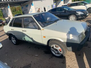 2004 Lada (ВАЗ) 21099, белый, 105000 рублей, вид 2
