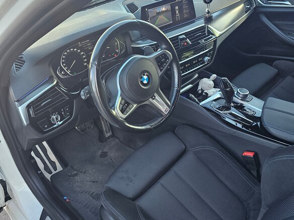 2020 BMW 5 серии 520d xDrive VII (G30/G31/G38) Рестайлинг, белый - вид 12
